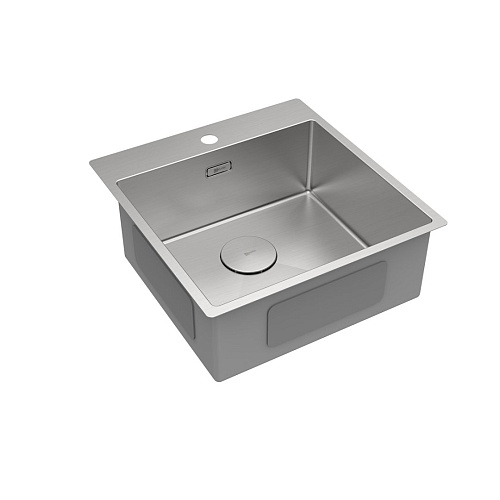 Кухонная мойка Lemark JANGA 490 из нержавеющей стали, сталь 9937105 Кухонная мойка Lemark JANGA 490 из нержавеющей стали, сталь 9937105