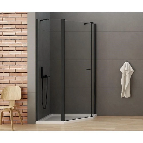 Душевой уголок NEW TRENDY NEW SOLEO BLACK 100x80x195 K-0614 (черный) Душевой уголок NEW TRENDY NEW SOLEO BLACK 100x80x195 K-0614 (черный)