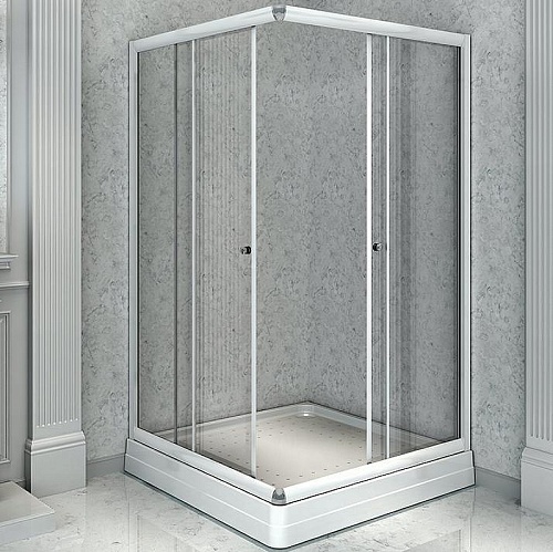 Душевой уголок Radomir Дрим 90 1-03-1-0-0-1180 квадратный, стекло прозрачное, поддон с каркасом и сифоном, профиль белый Душевой уголок Radomir Дрим 90 1-03-1-0-0-1180 квадратный, стекло прозрачное, поддон с каркасом и сифоном, профиль белый
