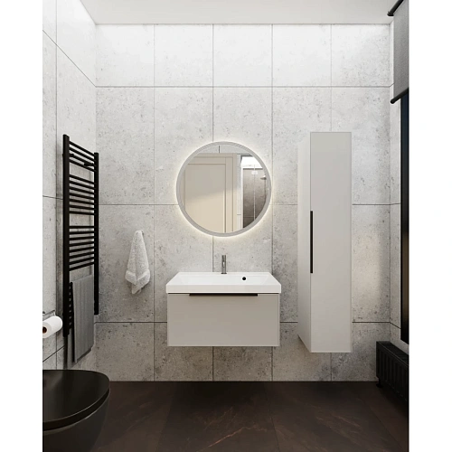 Тумба с раковиной La Fenice SIMPLA Cappuccino 60 NFNC-01-SIM-C-60-3-60 бежевая матовая Тумба с раковиной La Fenice SIMPLA Cappuccino 60 NFNC-01-SIM-C-60-3-60 бежевая матовая