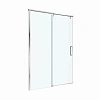 Душевая дверь BelBagno SOFT_CLOSE-1-BF-1-140-C-Cr 140 см, профиль хром, стекло прозрачное