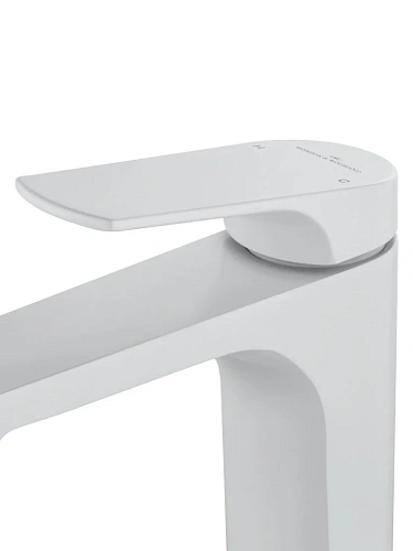 Смеситель для раковины Wonzon & Woghand белый матовый (WW-A40492-MW) Смеситель для раковины Wonzon & Woghand белый матовый (WW-A40492-MW)