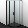Душевой уголок WasserKRAFT Dill 61S01 черный Душевой уголок WasserKRAFT Dill 61S01 черный