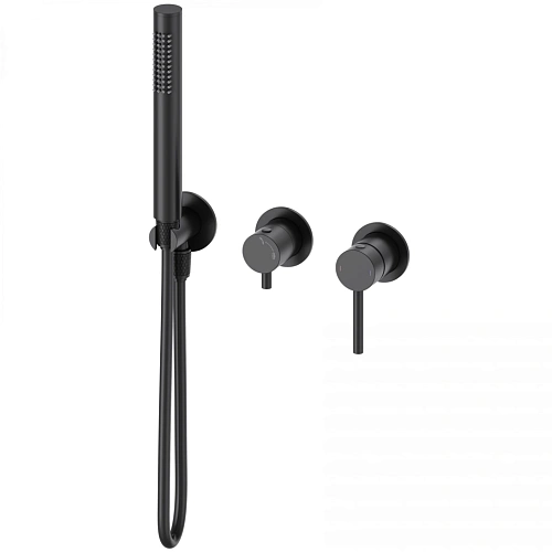 Смеситель для душа Wonzon & Woghand встраиваемый, черный матовый (WW-838017-MB) Смеситель для душа Wonzon & Woghand встраиваемый, черный матовый (WW-838017-MB)