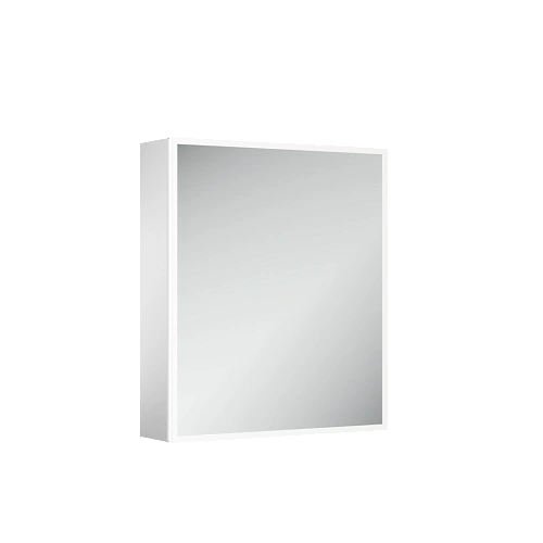 Зеркальный шкаф Sancos Evoke SC8060 600x700х136 мм, из алюминия с LED подсветкой Зеркальный шкаф Sancos Evoke SC8060 600x700х136 мм, из алюминия с LED подсветкой