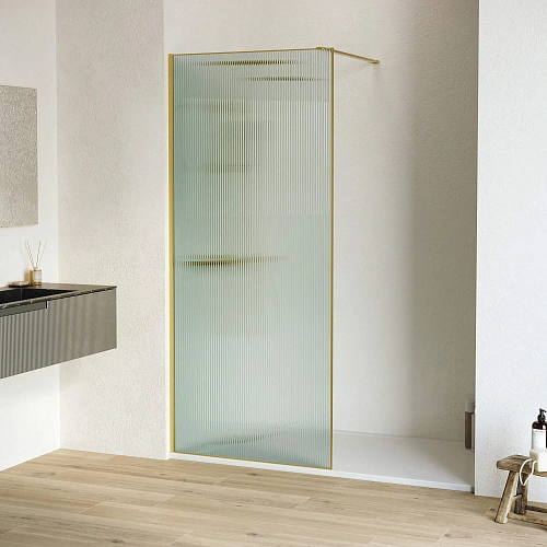 Душевая перегородка RGW Walk In WA-08G 700 мм 06100807-156 золото brush, Easy Clean Душевая перегородка RGW Walk In WA-08G 700 мм 06100807-156 золото brush, Easy Clean