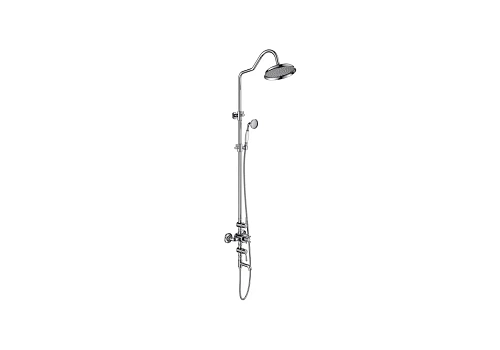 Душевая система Aquatek КЛАССИК AQ2543CR Хром Душевая система Aquatek КЛАССИК AQ2543CR Хром