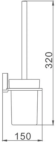 Ершик для унитаза Haiba HB8810 Ершик для унитаза Haiba HB8810