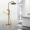 Душевая система Vincea Vogue VSFS-1V1TBG термостатическая, брашированное золото Душевая система Vincea Vogue VSFS-1V1TBG термостатическая, брашированное золото