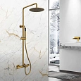Душевая система Vincea Vogue VSFS-1V1TBG термостатическая, брашированное золото Душевая система Vincea Vogue VSFS-1V1TBG термостатическая, брашированное золото