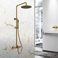 Душевая система Vincea Vogue VSFS-1V1TBG термостатическая, брашированное золото Душевая система Vincea Vogue VSFS-1V1TBG термостатическая, брашированное золото