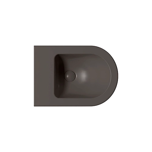 Биде подвесное GSI PURA коричневый матовый (8864116) Биде подвесное GSI PURA коричневый матовый (8864116)