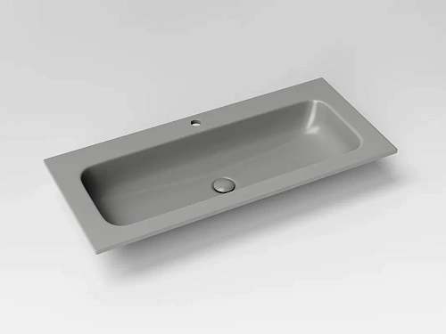 Раковина Ceramica Nova Grace CN7013MH 1010x457x137 мм мебельная, антрацит матовый Раковина Ceramica Nova Grace CN7013MH 1010x457x137 мм мебельная, антрацит матовый