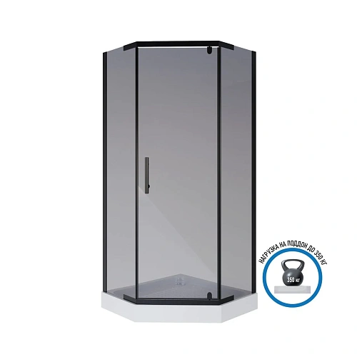 Душевой уголок Niagara Eco NG-010-14DT (1000х1000х1950) низкий поддон (13см) стекло тонированное _0101432DT Душевой уголок Niagara Eco NG-010-14DT (1000х1000х1950) низкий поддон (13см) стекло тонированное _0101432DT