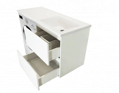 Тумба с раковиной Эстет Dallas Luxe ФР-00002314 1000х482 правая, подвесная 2 ящика Тумба с раковиной Эстет Dallas Luxe ФР-00002314 1000х482 правая, подвесная 2 ящика