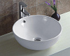 Картинка анонса товара «раковина esbano topaz (esrntopa) накладная white 420x420x1175»