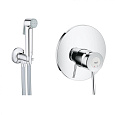Гигиенический душ GROHE BauClassic: встраиваемый смеситель, Гигиенический душ, хром (124902) Гигиенический душ GROHE BauClassic: встраиваемый смеситель, Гигиенический душ, хром (124902)