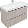 Тумба под раковину Aquanet Джейн Flat 90 00343978 бежевый Тумба под раковину Aquanet Джейн Flat 90 00343978 бежевый