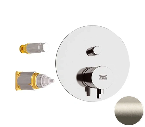 Смеситель для душа Remer Elegance NT09KBXV термостатический, сталь Смеситель для душа Remer Elegance NT09KBXV термостатический, сталь