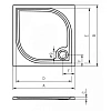 Душевой поддон Riho Kolping DB32 DB3200500000000 100x90 Душевой поддон Riho Kolping DB32 DB3200500000000 100x90