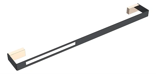 Полотенцедержатель Boheme Gold & black Q 10942-G-B Полотенцедержатель Boheme Gold & black Q 10942-G-B