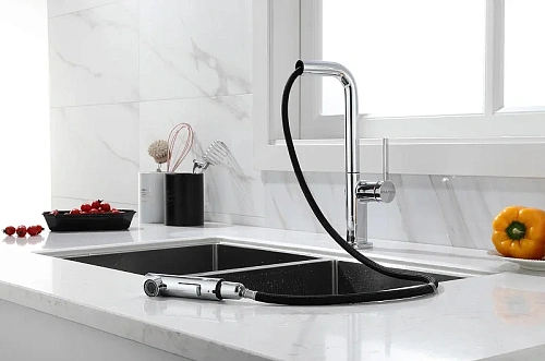 Смеситель для кухни Paulmark Neo хром Ne214419-CR Смеситель для кухни Paulmark Neo хром Ne214419-CR