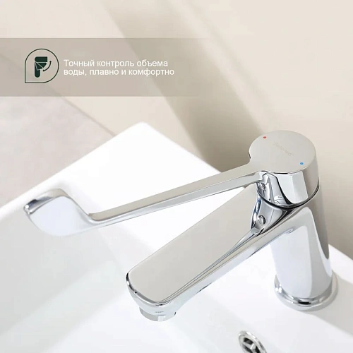 Смеситель для раковины Splenka S08.10 хирургический, хром Смеситель для раковины Splenka S08.10 хирургический, хром