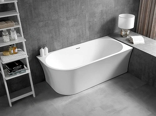 Акриловая ванна ABBER AB9257-1.7 R 170x78 правосторонняя, белая Акриловая ванна ABBER AB9257-1.7 R 170x78 правосторонняя, белая