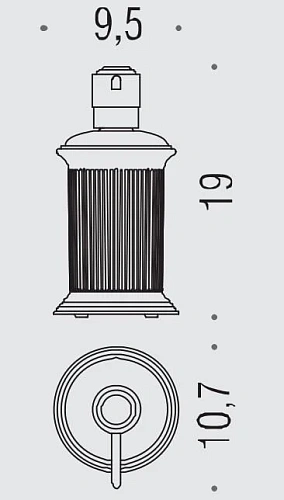 Дозатор жидкого мыла Colombo Hermitage B9336.HPS-VAN PVD золото/матовое стекло Дозатор жидкого мыла Colombo Hermitage B9336.HPS-VAN PVD золото/матовое стекло