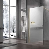 Душевая перегородка Vincea Walk-In VSW-1H900MRG, 900x2000, матовый золотой, стекло зеркальное Душевая перегородка Vincea Walk-In VSW-1H900MRG, 900x2000, матовый золотой, стекло зеркальное