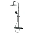 Душевая система AM.PM Func F078F222 с термостом черный Душевая система AM.PM Func F078F222 с термостом черный