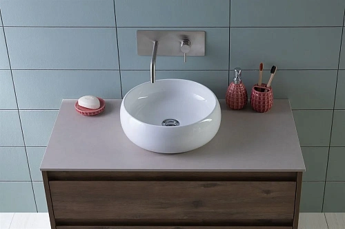 Раковина Aquanet Round-1 36 накладная ROUND-1 Раковина Aquanet Round-1 36 накладная ROUND-1