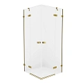 Душевой уголок NEW TRENDY AVEXA GOLD 100x120x200 EXK-1787 (брашированное золото) Душевой уголок NEW TRENDY AVEXA GOLD 100x120x200 EXK-1787 (брашированное золото)