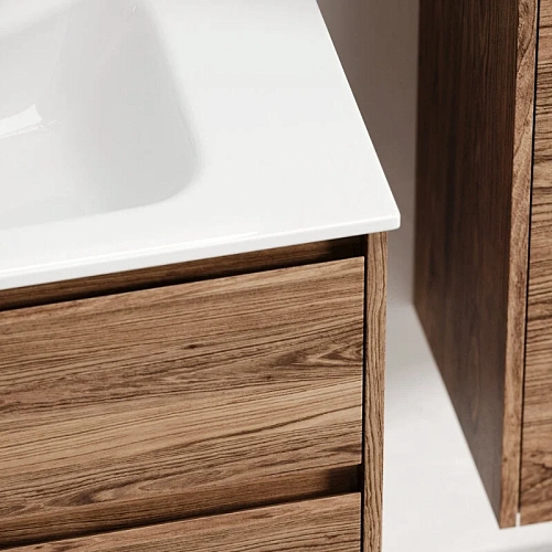 Тумба под раковину Sancos Libra LB70ECH 690х450х500 дуб чарльстон, подвесная Тумба под раковину Sancos Libra LB70ECH 690х450х500 дуб чарльстон, подвесная