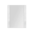 Зеркало DREJA UNI, 65 см, без подсветки, белый 99.9004 Зеркало DREJA UNI, 65 см, без подсветки, белый 99.9004