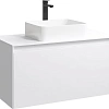 Фасад тумбы под раковину AQWELLA Mobi MOB0710W цвет белый, 100 см Фасад тумбы под раковину AQWELLA Mobi MOB0710W цвет белый, 100 см