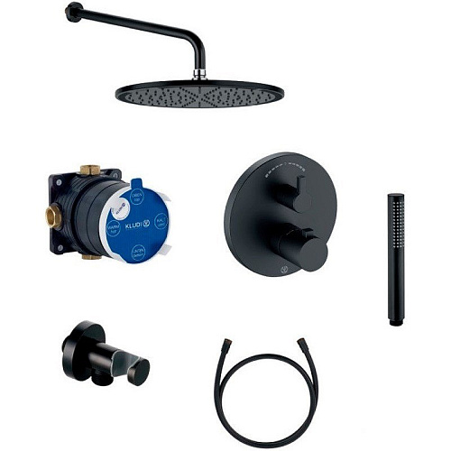 Душевая система Kludi NOVA FONTE 208313915 черный матовый Душевая система Kludi NOVA FONTE 208313915 черный матовый