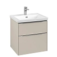 Тумба под раковину Villeroy & Boch Subway 3.0 Cashmere Grey / Cashmere Grey C57800VN Тумба под раковину Villeroy & Boch Subway 3.0 Cashmere Grey / Cashmere Grey C57800VN