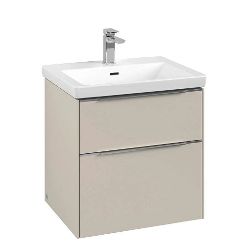 Тумба под раковину Villeroy & Boch Subway 3.0 Cashmere Grey / Cashmere Grey C57800VN Тумба под раковину Villeroy & Boch Subway 3.0 Cashmere Grey / Cashmere Grey C57800VN