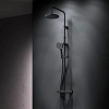 Душевая система AM.PM X-Joy F0785A422 с термостатом, верхний душ 220мм, черный Душевая система AM.PM X-Joy F0785A422 с термостатом, верхний душ 220мм, черный