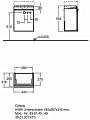 Тумба под раковину Geberit Citterio 500.555.JJ.1 44 см Тумба под раковину Geberit Citterio 500.555.JJ.1 44 см
