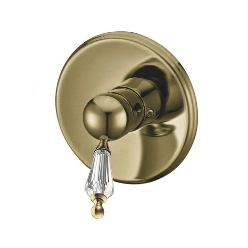 Смеситель для душа Boheme MEDICI Ripresa 305-SW с прозрачным Swarovski встроенный Смеситель для душа Boheme MEDICI Ripresa 305-SW с прозрачным Swarovski встроенный