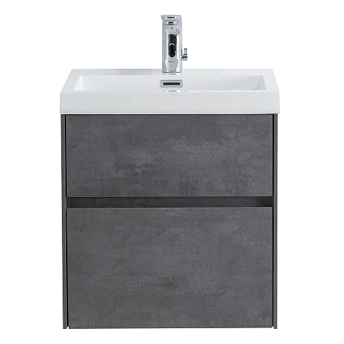 Тумба под раковину BelBagno PIETRA MINI-500AS-2C-SO-SCM Stucco Cemento подвесная 494x395 Тумба под раковину BelBagno PIETRA MINI-500AS-2C-SO-SCM Stucco Cemento подвесная 494x395