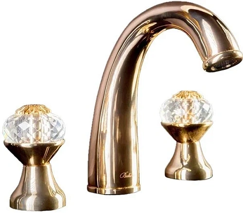 Смеситель для раковины Boheme FLORA 297-FL на 3 отверстия Смеситель для раковины Boheme FLORA 297-FL на 3 отверстия