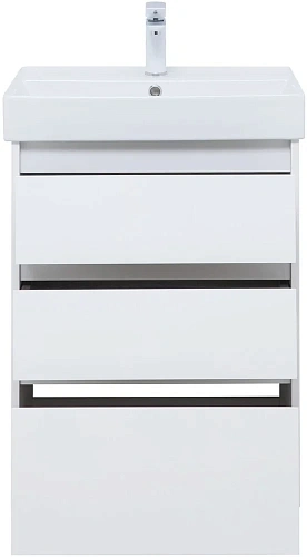 Тумба под раковину Aquanet Nova Lite 60 белый глянец (3 ящика) 00302469 Тумба под раковину Aquanet Nova Lite 60 белый глянец (3 ящика) 00302469
