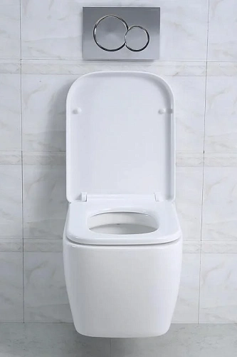 Унитаз подвесной BelBagno VENETO BB132CHR без сиденья Унитаз подвесной BelBagno VENETO BB132CHR без сиденья