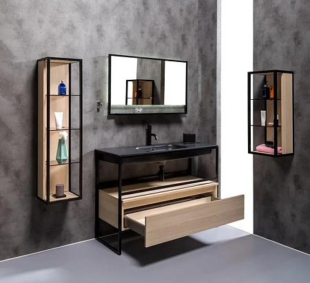 Тумба под консоль Armadi Art LOFT 120 light wood, 1 полка 894-120-L Тумба под консоль Armadi Art LOFT 120 light wood, 1 полка 894-120-L