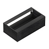 Картинка анонса товара «тумба под раковину cezares cadro-80-1c-so-nr-blum nero 970x450 подвесная»