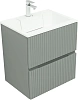 Тумба с раковиной Aquanet Джейн 60 00332521 мисти грин