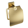 Держатель туалетной бумаги Wonzon & Woghand с крышкой, брашированное золото (WW-V1802-BG) Держатель туалетной бумаги Wonzon & Woghand с крышкой, брашированное золото (WW-V1802-BG)